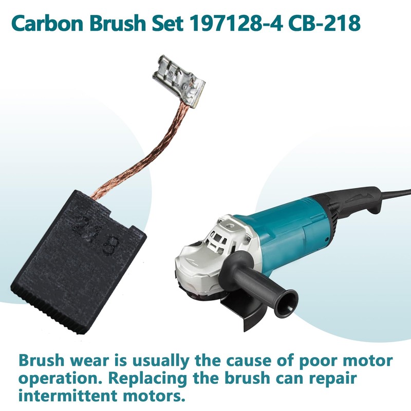 CB-218 Carbon Brush Fits for Makita Demolition Hammer HM1802 H1812