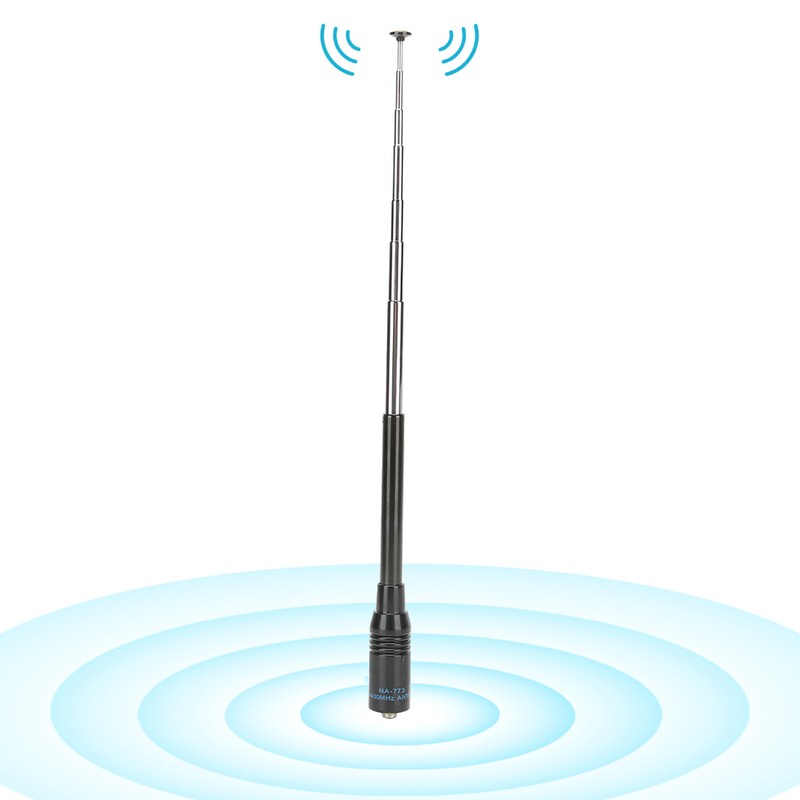 NA773 High Quality ABS Radio Dual Frequency SMAF Antenna Flexible