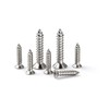 Bomcoo Stainless Steel Flat Head Countersunk Head Self Tapping Screws,
