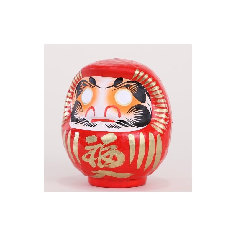 Takasaki Daruma Cute Daruma, Color Daruma, No. 1, Red