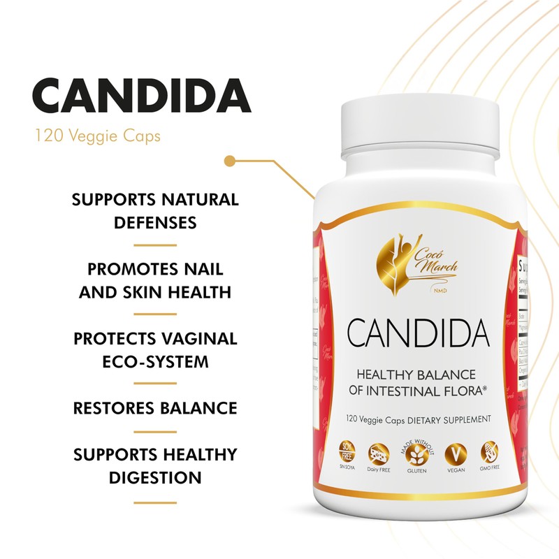 Cocó March N.M.D Candida Cleanse – 30 Day Herbal Detox