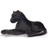 BRUBAKER Dark Panther Soft Toy 18 inches (45 cm) Lying