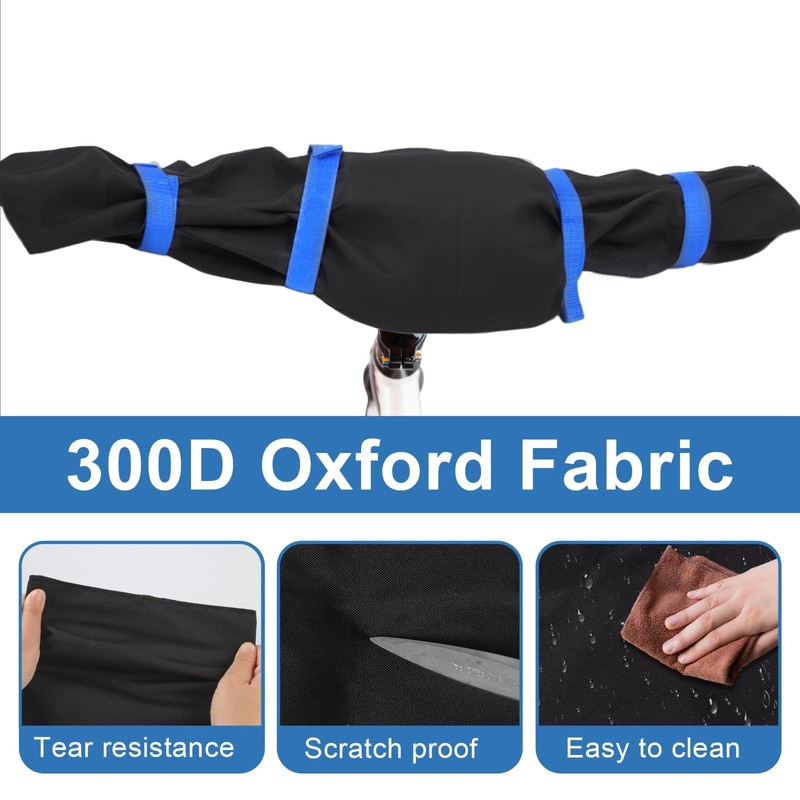 Handlebar Protection Bicycle Cover, Waterproof Bike Handlebar Protection Protective Cover,