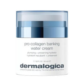 Dermalogica Crema de agua Pro Collagen Banking para la cara, hidratante de colágeno para la cara, conserva el colágeno y la elastina, apoya la barrera cutánea, 1.7 onzas líquidas