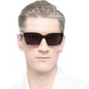 MARE AZZURO Retro Reading Sunglasses Men 2.0 Big Square Readers