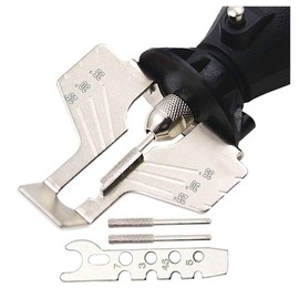 Chiloskit Saw Sharpening Kit, Hand Grinder, Lawn Mower and Garden Tool Attachment