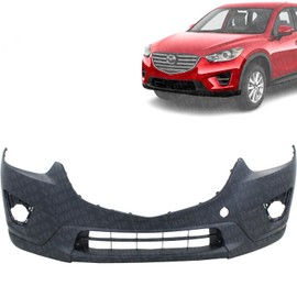 Vantage Auto Parts - Front Bumper Cover Compatible With Mazda CX-5 2013-2016 | DIRECT REPLACEMENT | Primed & Textured | KD4550031BB | ‎MA1000236