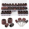 Pack of 104 Cylinder Grinding Pens Sleeve Sander Drum 60