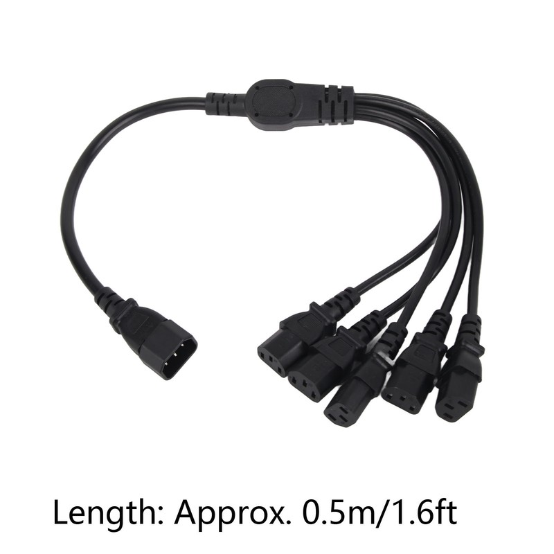 UPS PDU C14 to 5 X C13 Power Adapter Cable