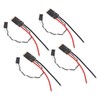 4Pcs Brushless ESC 45A 2 6S Power Supply RGB LED