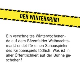 Hidden Games Crime Scene Game - Ice Cold Crime - The Winter Crime. An Escape Room Game for 1-6 People from 14 Years, Realistic Crime Scene Game, Exciting Detective Game (German Edition)