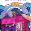 Polly Pocket Teddy Bear Purse Compact, Sleepover Theme with 2