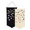 Nicoone 2PCS Pin Wall Display Badge Display Case,Hanging Brooch Pin