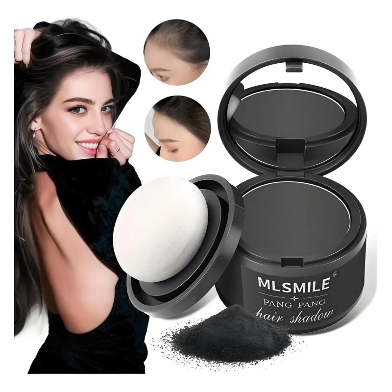 Polvo De Maquillaje De Fibra Capilar Cubre Raíz De Cabello