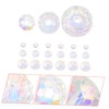SHINEOFI DIY Jewelry Making Glass Beads 350pcs Crystal Ab Beads