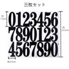Number Stickers Alphabet Stickers Large Stickers Waterproof Number Stickers Labels