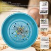 Magnetic Bowl Pin Dish with 150pcs Bead Needles Safe 430