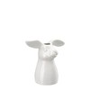Rabbit Vase White Vase 16 cm