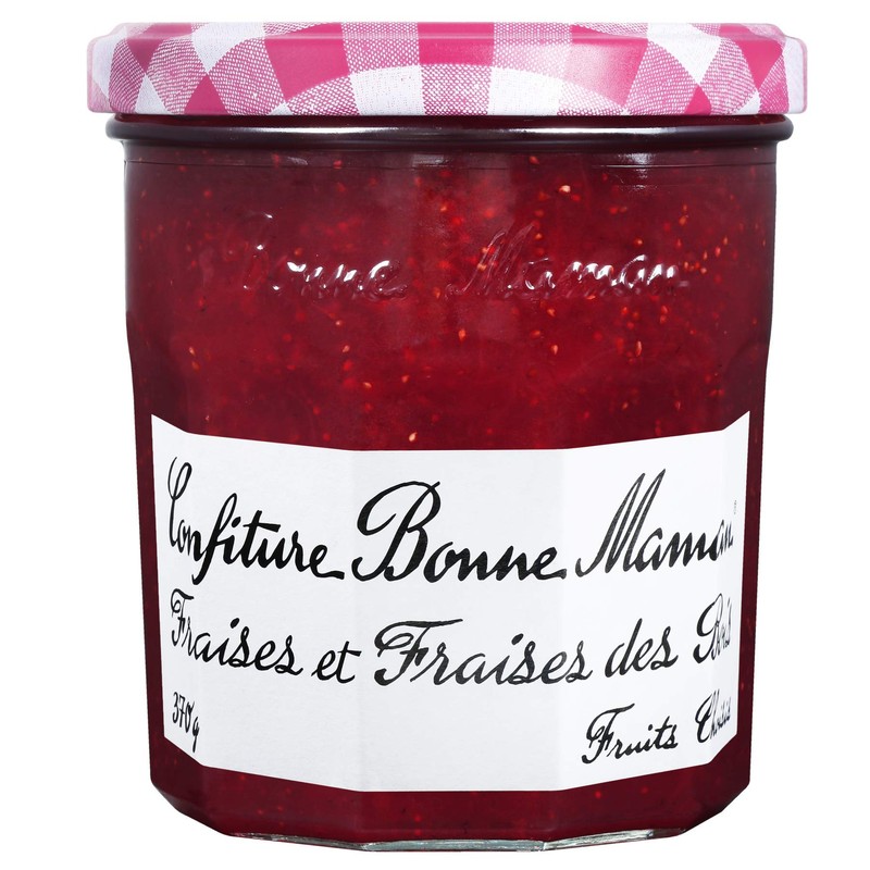 Bonne Maman Strawberry and Wild Strawberry Jam - Fraises des