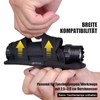 UltraFire Torch, Torch Holder, Elastic Nylon Holster with 360 Degree