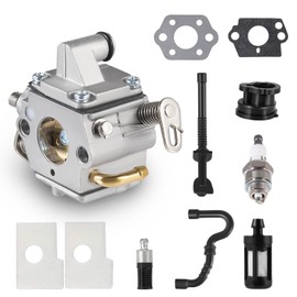 Vergaser für Stihl MS180/MS170/C1Q-S57/017/018 Kettensäge, 1130 120 0603 Ersetzen, Mit Benzin/Öl Schlauch Filter, Zündkerze und Luftfilter Tune Up Kit
