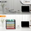 2 Pack Letter Tray Paper Organizer 5-Tier Desk Organizer File