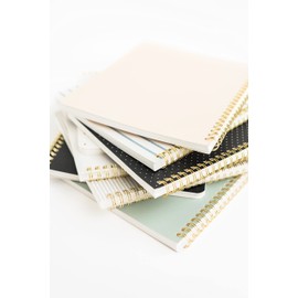 Sugar Paper Spiral Notebook, Office Green, 50 Lined Pages, Spiral Bound Notebook, Single Subject, Note Taking, To Do List, Office Accessories, 7" x 8.5"