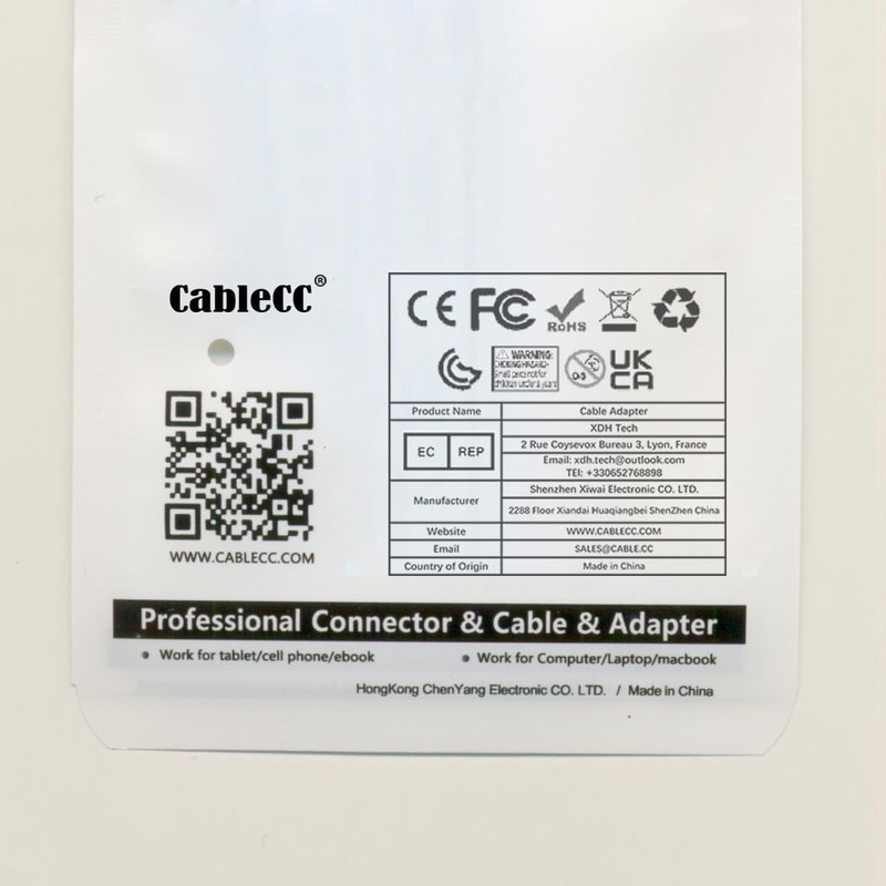 cablecc 1394a 6 Pin to 6Pin FireWire 400 to FireWire