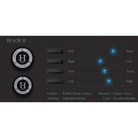 Kamui Clear Black CUE TIP 14mm Hard