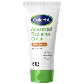 CETAPHIL Advanced Relief Cream with Shea Butter, 6 oz, For Continuously Dry, Sensitive Skin, 48 Hour Hydration, All Skin Tones & Types, Hypoallergenic, Fragrance Free, Dermatologist Recommended