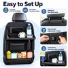 Car Seat Back Organizer for Rear Passenger Storage – Multi-Pocket
