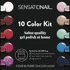 Sensationail Gel Nail Polish Color Kit - 10 Most Popular