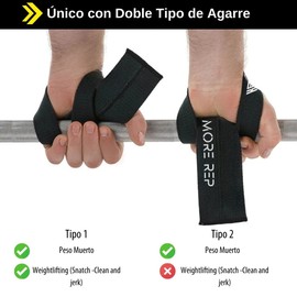 Burzka Straps Gym Levantamiento Uso Rudo Pesas Crossfit