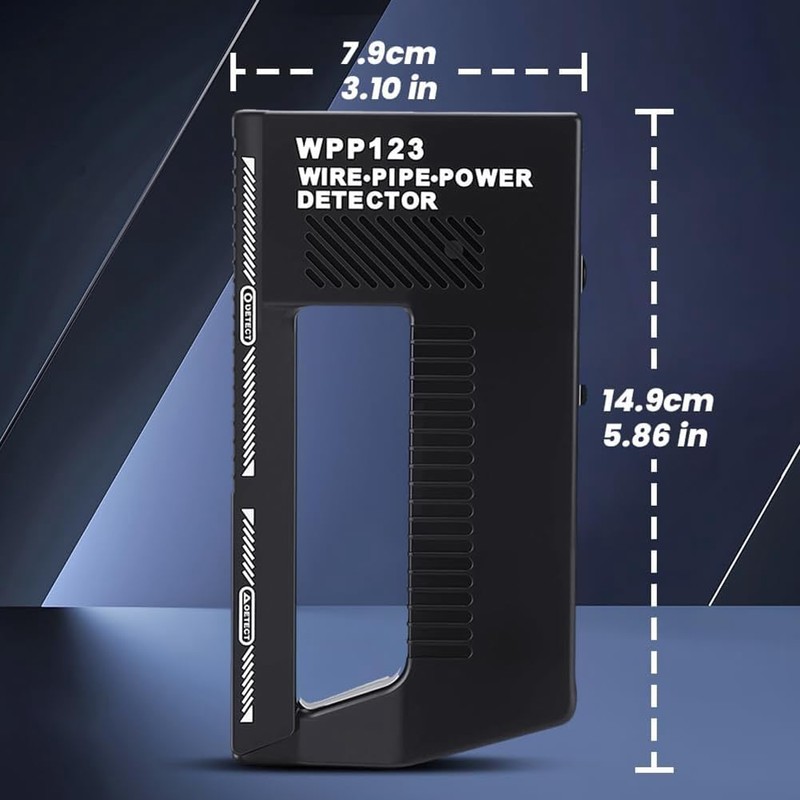 Snblzhef Wire Pipe Power Detector, Adjustable Alert Pipe Power Wall
