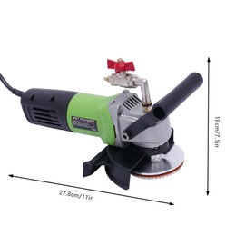 4" Wet Polisher Grinder 800W/110V Variable Speed Granite Diamond Polishing Pads Concrete Polisher Stone Polisher Powerful Professional Polisher for Granite/Marble/Concrete/Stones