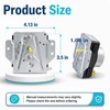 W10185976 WPW10185976 Dryer Timer Compatible with Whirlpool Kenmore Dryers