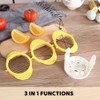 Jawbush 3 in 1 Egg Slicer with Egg Piercer Combo