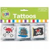 Fun Express Pirate Tattoos Temporary 36CT
