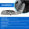 Master Power Window Switch Bezel Trim Fits for 1997-2001 Toyota