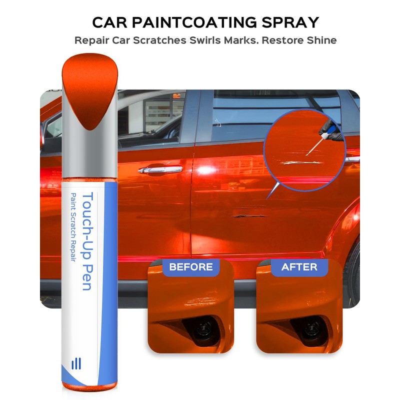 Go Mango PVP/NVP Touch Up Paint for Dodge -Exact Match–Chips