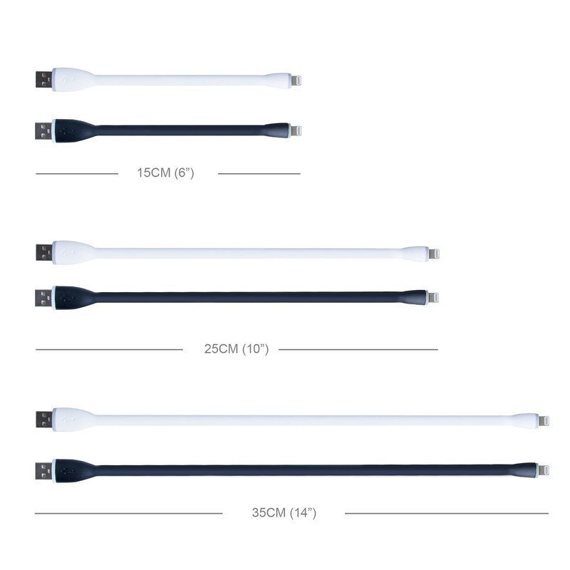 gofanco® Flexible & Durable Silicone MFi Certified Charge & sync