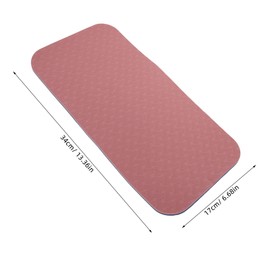 CORHAD Durable Tpe Yoga Knee Guards Non Slip Rectangular Mat for Fitness Workouts for Beginners Men Women Enhanced Cushioning for Joint Protection