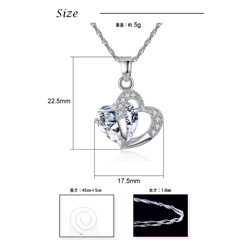 Josepha Lorraine Women's Open Heart Necklace