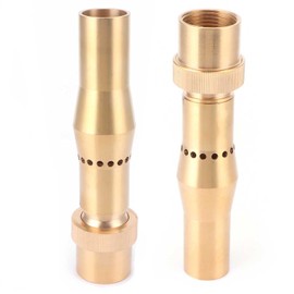 Gonetre Landscape Nozzle Bubbling Spray Bubbling Fountain Nozzle Fountain Sprinkler Fountain Spray Female Thread Fountain Nozzle Brass Multihole Bubbling Sprinkler for (1 inch