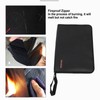 Fireproof File Folder Waterproof 12 Clear Pockets Safe Portable Expanding