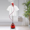 Professional Standing Steamer Red1350W Strong Power and 0.42gal Water Tank