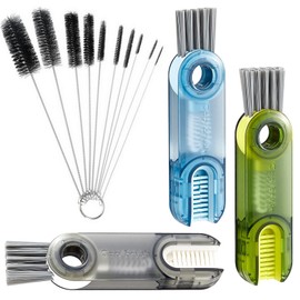 AUXHCYL 13 Piece 3-in-1 Multifunctional Cleaning Brush Set, 3-in-1 Cup Lid Cleaning Brush, Gap Cleaning Straw Cleaning Brush Cleaning Tools