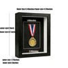 ZAYHENYOO Medal Display Case, Medal Display Shadow Box with Real