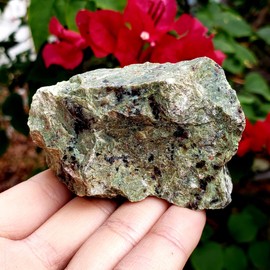 Chrysoprase from Madagascar - A Grade Raw Natural Rough Crystal Healing Gemstone Metaphysical Chakra Mineral Specimen - piece #3