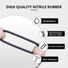 CCLIFE O Ring Sortiment 419tlg Dichtungsringe Set NBR Ø3-50 mm
